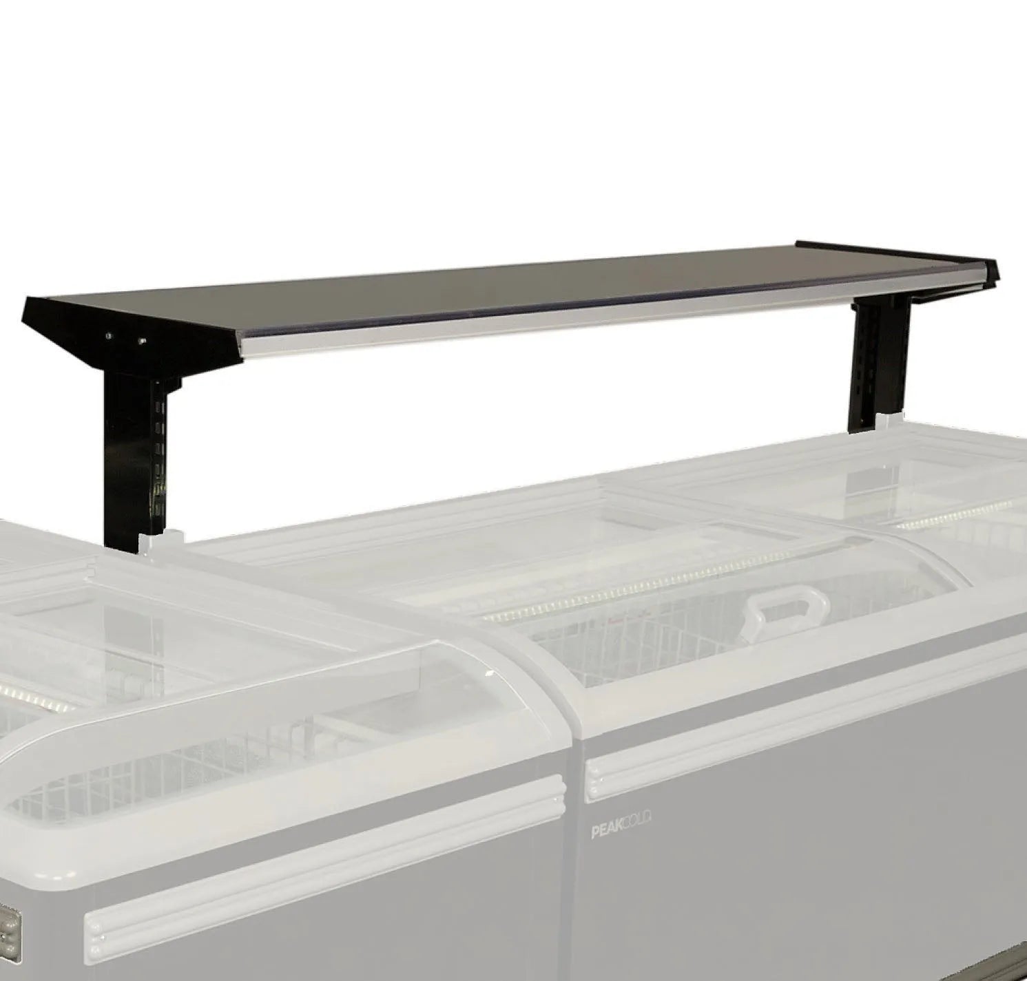 Merchandising Shelf for Island Freezer - 58"-Commercial Refrigerator Shelves-IM58IF-OSH