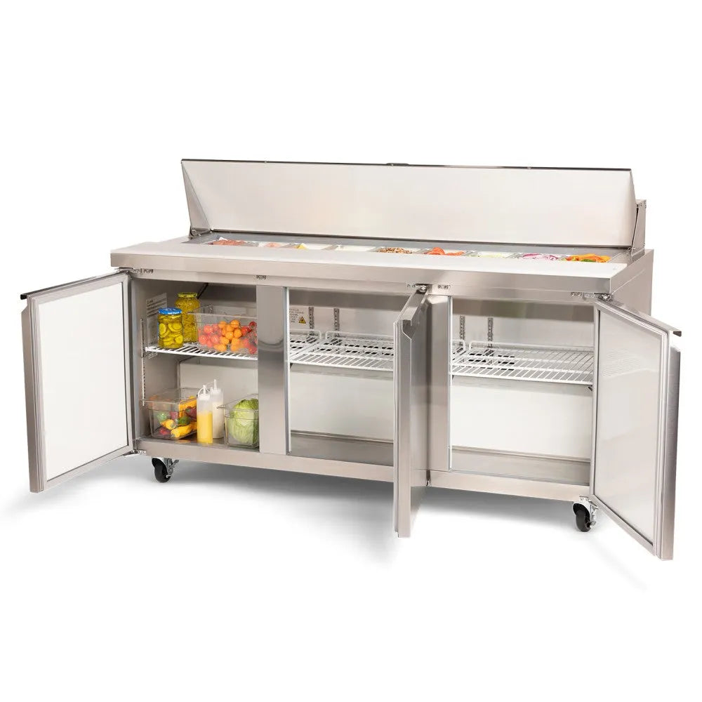 PeakCold Refrigerated Prep Table