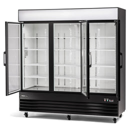 PeakCold 3 Door Custom Floral Display Cooler-Floral Display Coolers-IM72MR3-CUST-2