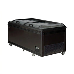 PeakCold 74" Island Freezer - Black