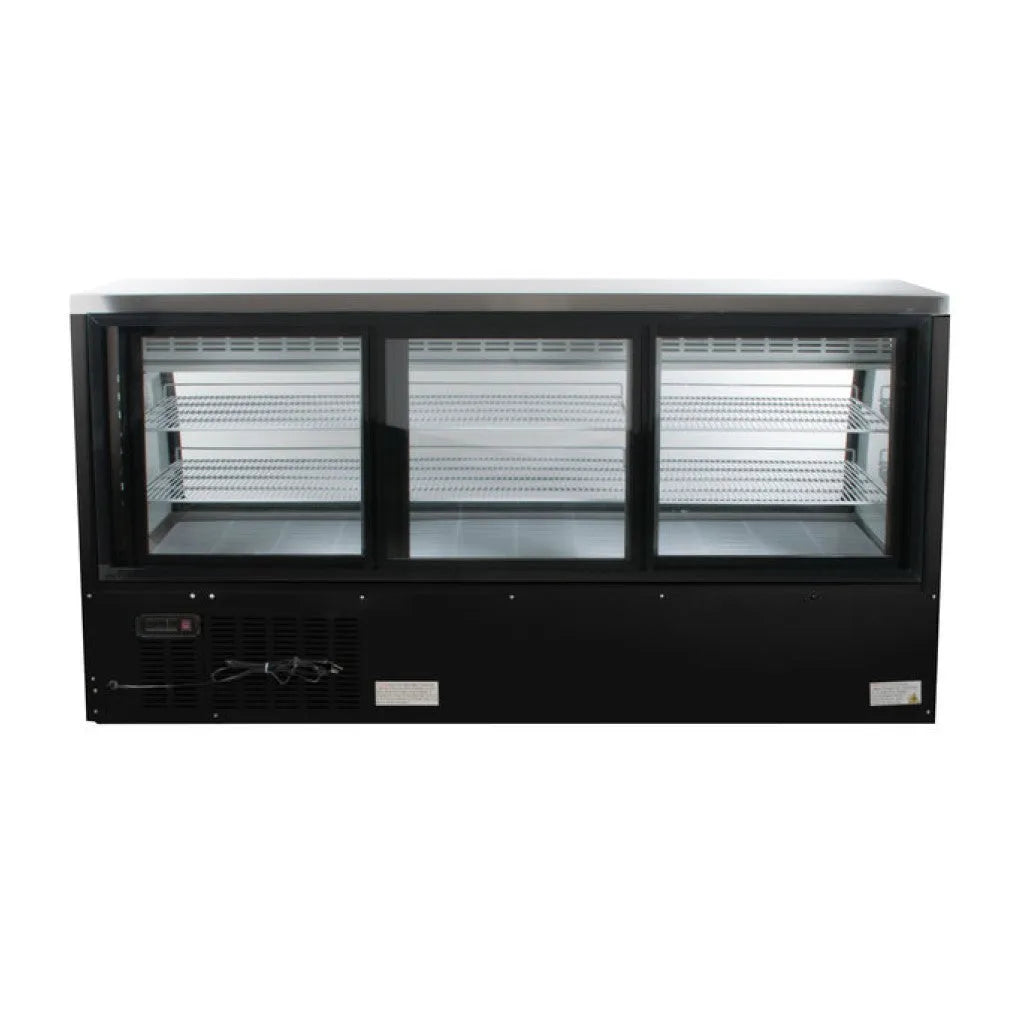 PeakCold Curved Glass Deli Case