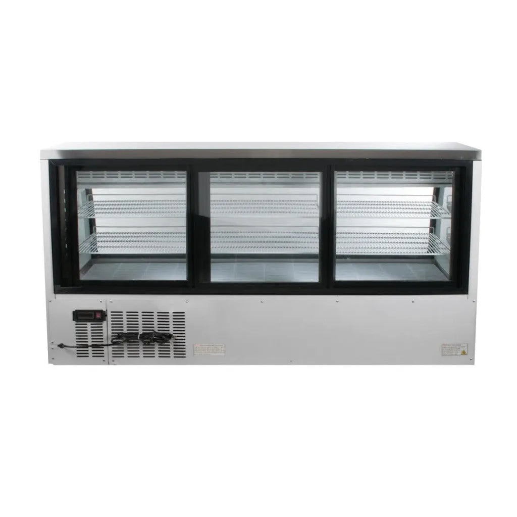 PeakCold Curved Glass Deli Case