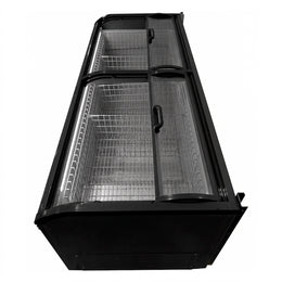 PeakCold 83" Island Freezer - Black