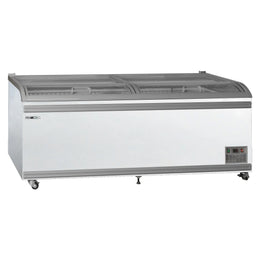 PeakCold 83" Island Freezer - White