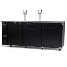 PeakCold 90" Four Keg Beer Dispenser-Kegerators & Accessories-IM90DD3