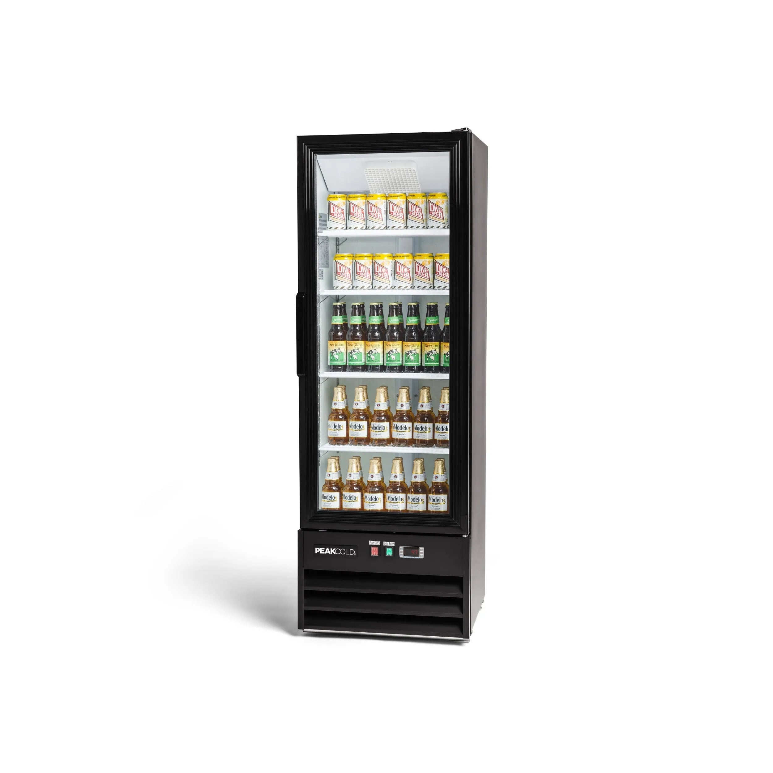 PeakCold Upright Display Cooler