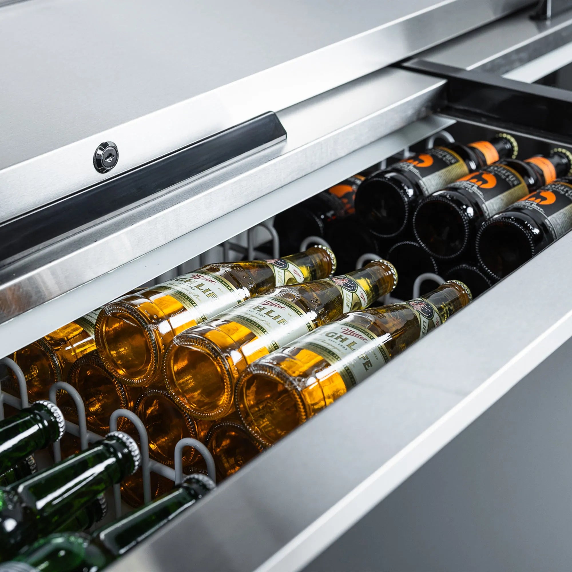 PeakCold Deep Well Horizontal Bottle Cooler