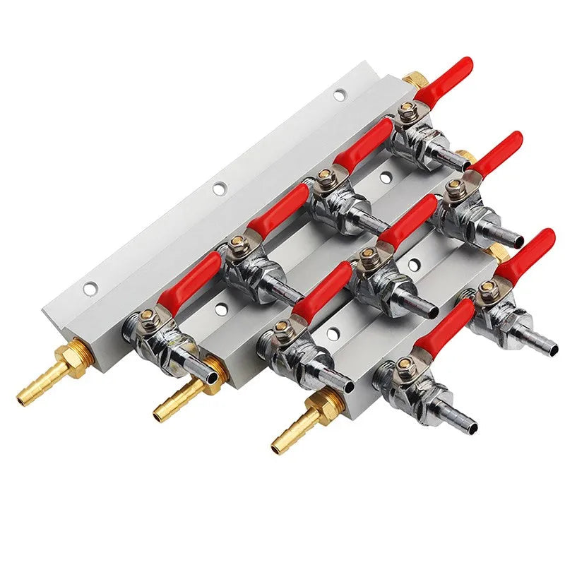 CO2 Gas Distributor Manifolds-Kegerators & Accessories-IMGMS2