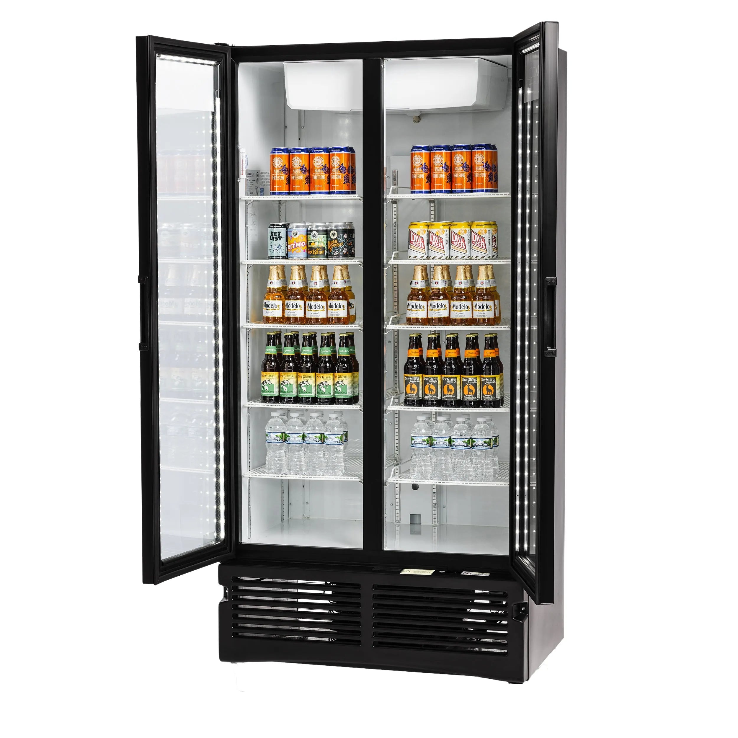 PeakCold Plus Two Door Display Cooler