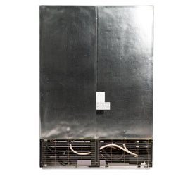 PeakCold Plus 2-Door Black Display Cooler - 41.7 CU Ft.
