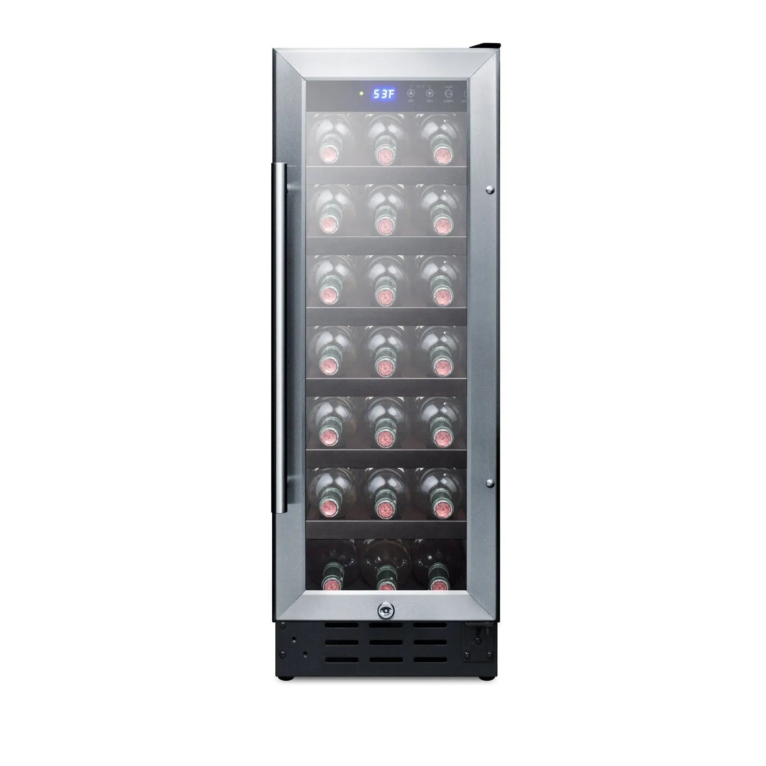 Summit 12" Under Counter Wine Cooler-Wine Refrigeration-SWC1224B