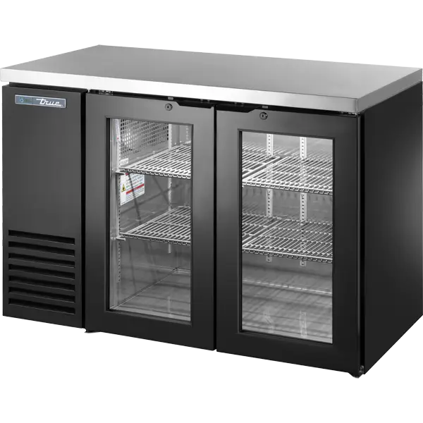 True TBB24-48 48-inch glass swing door back bar cooler for bars and taverns