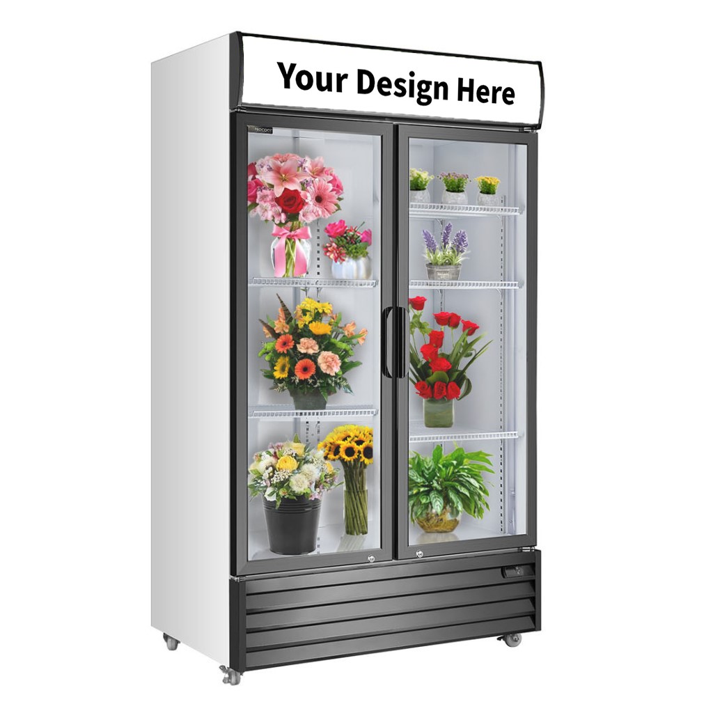 2 Door Custom Flower Cooler for Sale; Procool Refrigeration