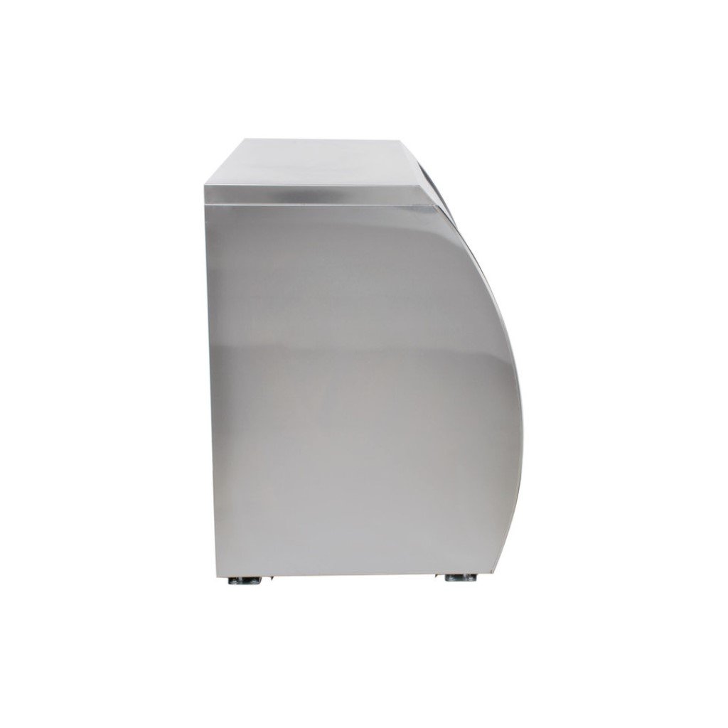 Curved Glass 48" Refrigerated Deli Case - Stainless Steel, Deli Case  - Iron Mountain