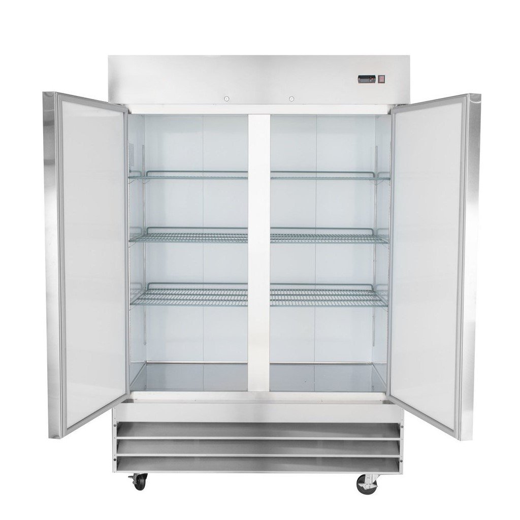 2-Door Stainless Steel Commercial Freezer, Freezer  - Iron Mountain