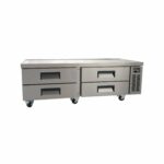 PeakCold 4-Drawer Refrigerated Chef Base - 72"