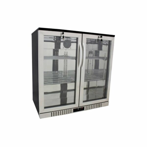 Procool Residential Bar Cooler - 2 Door Stainless Steel