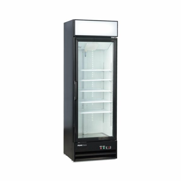 PeakCold Upright Display Freezer - 13 CU Ft.
