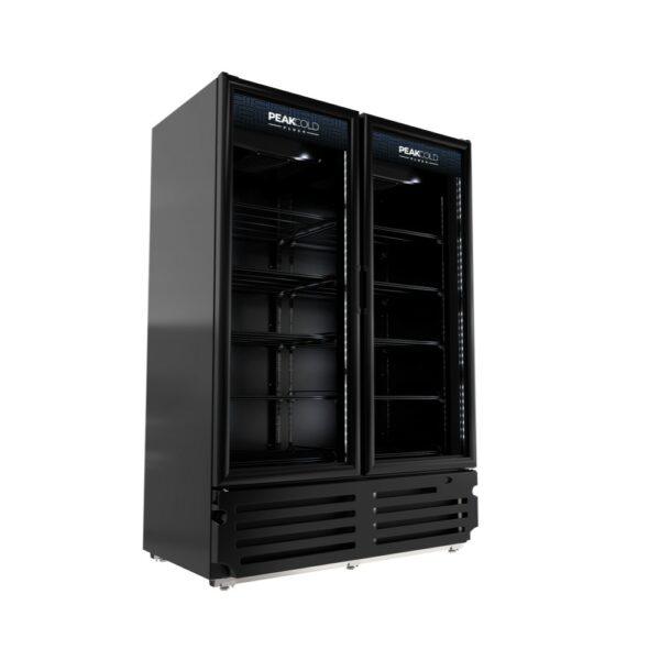 iron mountain refrigeration, retail display cooler, refrigerated display case