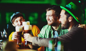 st patrick's day bar festivities