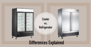 Cooler vs Refrigerator-1