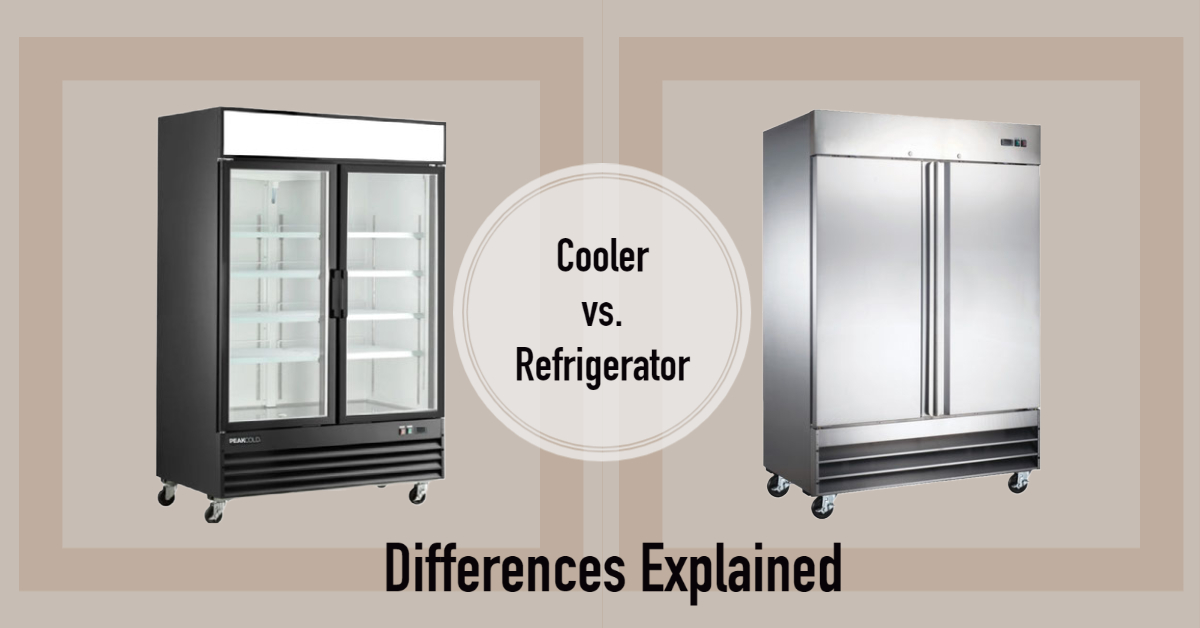Cooler Vs Refrigerator  