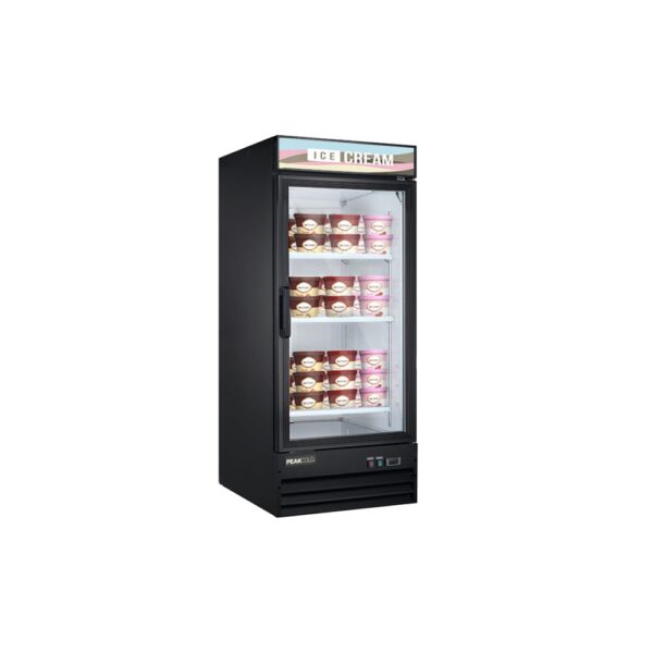 PeakCold Ice Cream Display Freezer – 23 CU Ft.