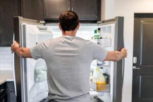 refrigerator is warm